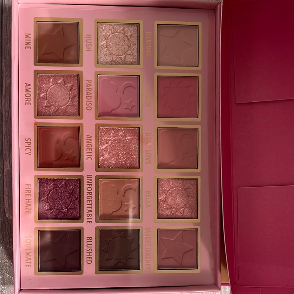 Eyeshadow Palette - Pink and Brown Shades